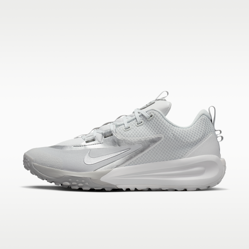 Women's Nike Cross Turf Men's Baseball Shoes - Photon Dust/Vast Grey/Metallic Silver