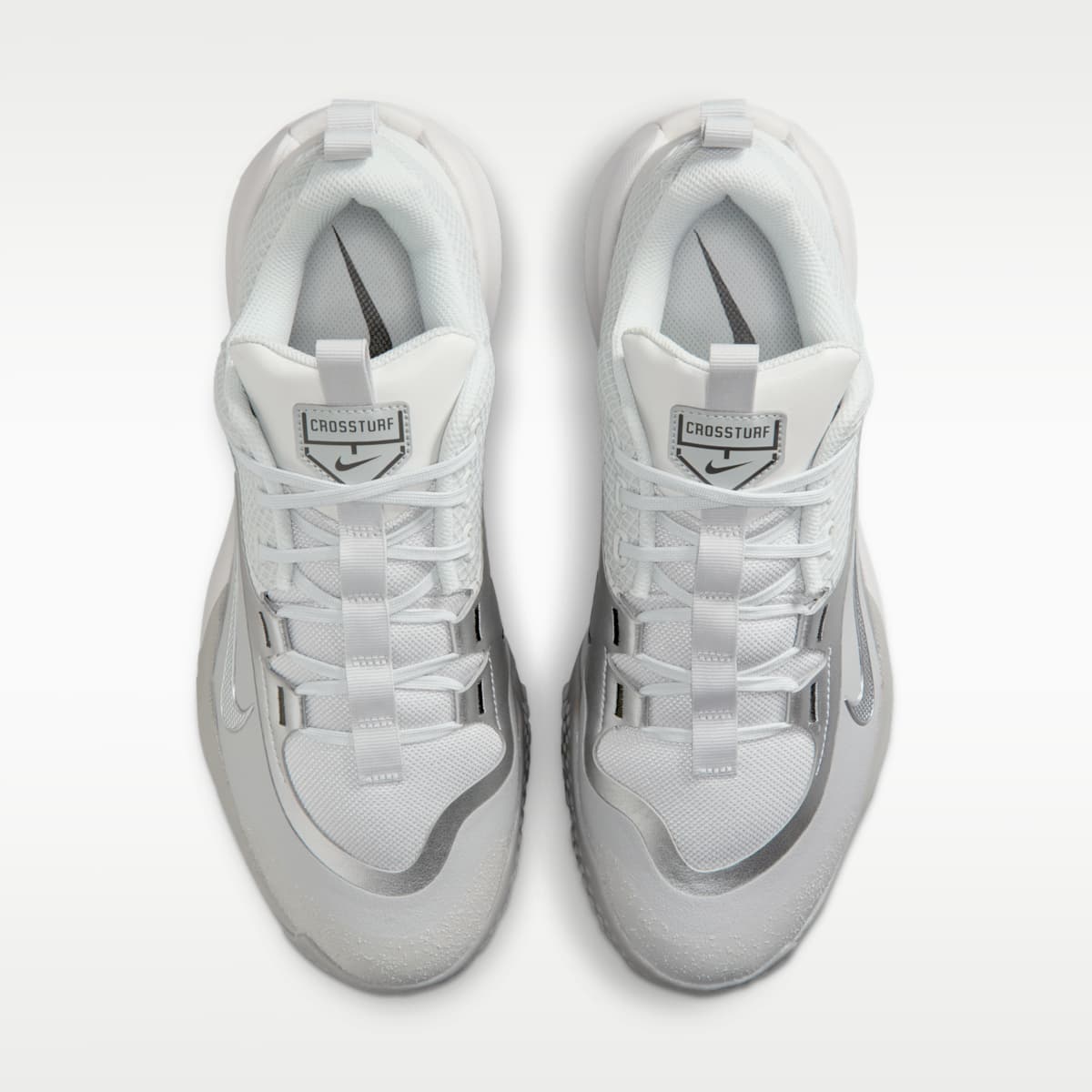 Nike Cross Turf Men's Baseball Shoes - Photon Dust/Vast Grey/Metallic Silver - Image 4