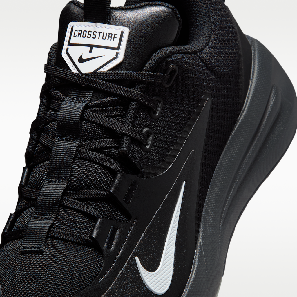 Women's Nike Cross Turf Men's Baseball Shoes - Black/Off Noir/White