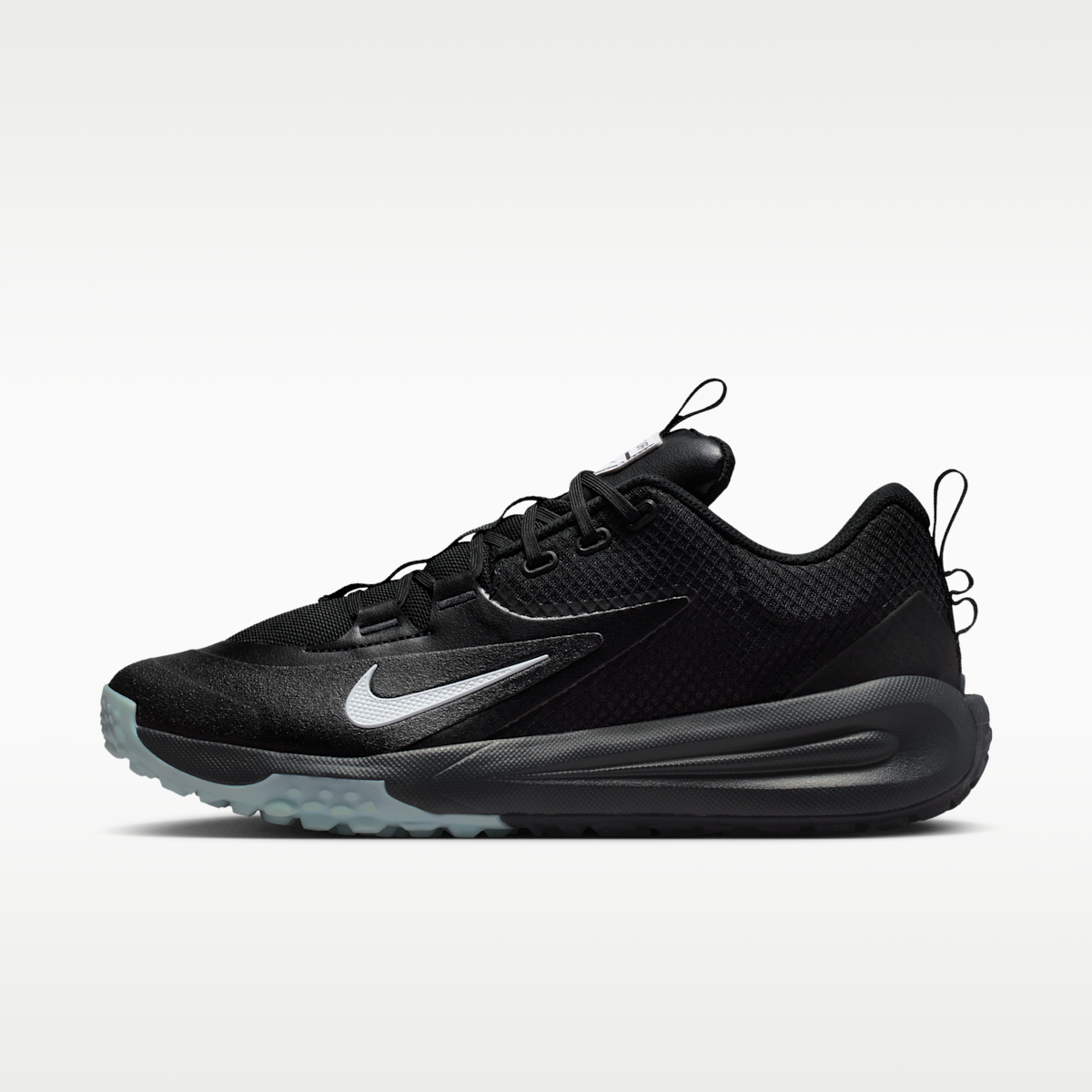 Women's Nike Cross Turf Men's Baseball Shoes - Black/Off Noir/White