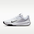 Nike Cross Turf Men's Baseball Shoes - White/Metallic Silver/Black - Image 1