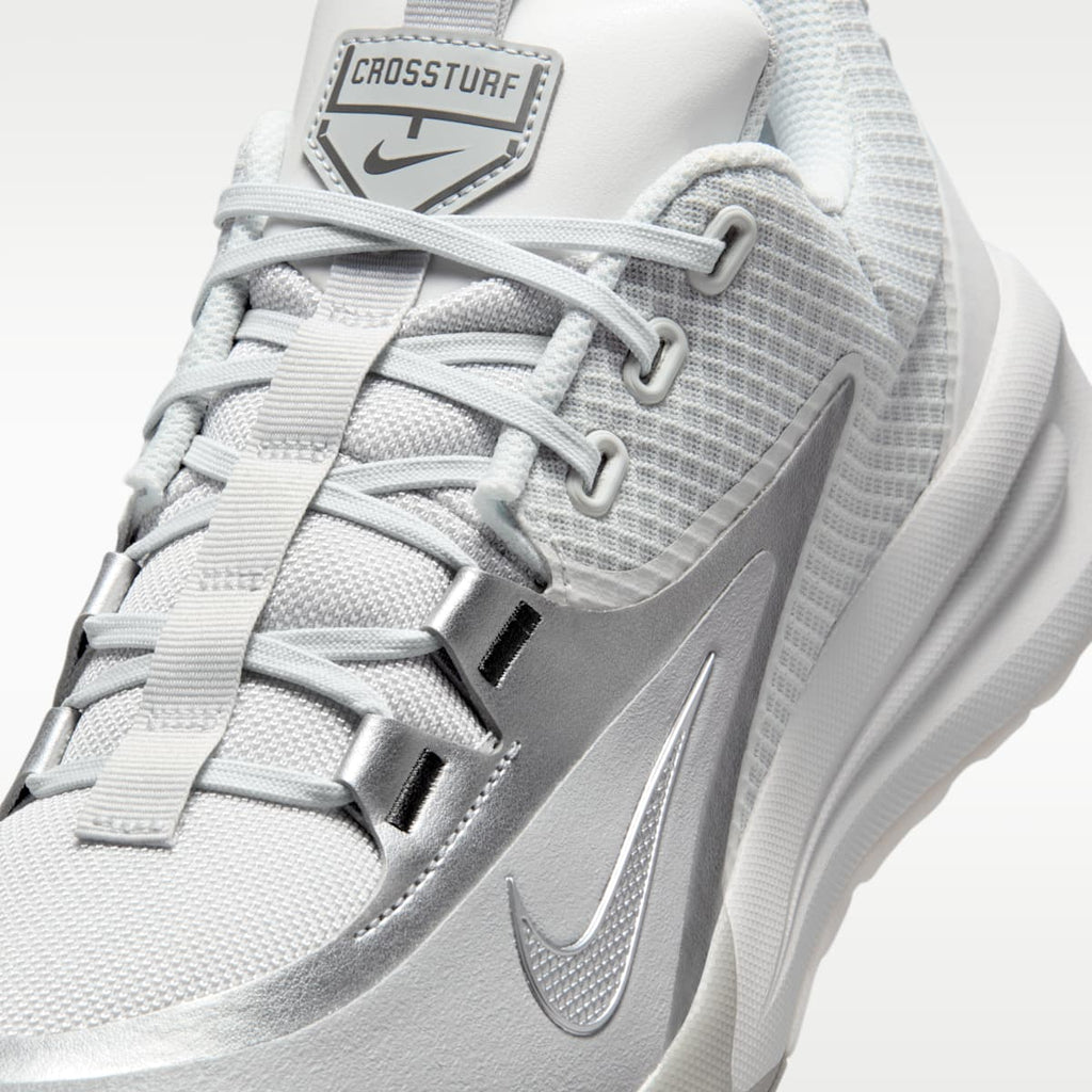 Nike Cross Turf Men's Baseball Shoes - Photon Dust/Vast Grey/Metallic Silver - Image 7