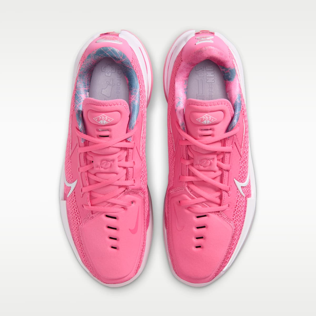 Nike G.T. Cut Basketball Shoes - Pinksicle/Hyper Pink/White - Image 4