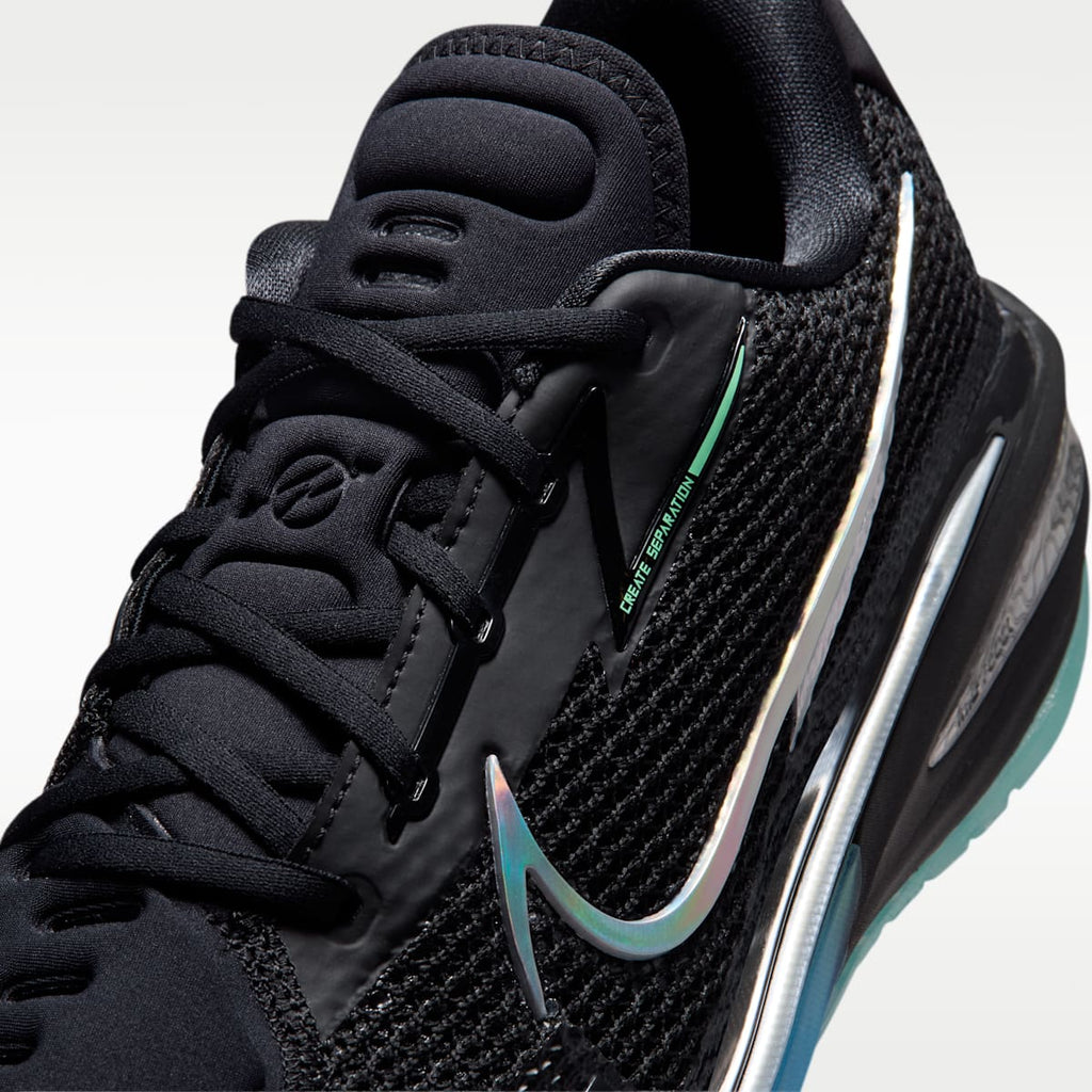 Nike G.T. Cut "Nike Nationals" Men's Basketball Shoes - Black/Green Glow/Blue Glow/Multi-Color - Image 7