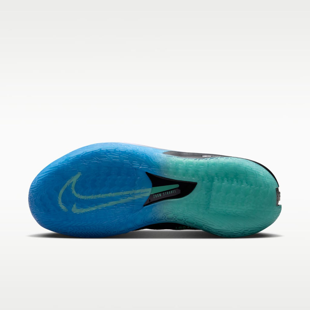 Nike G.T. Cut "Nike Nationals" Men's Basketball Shoes - Black/Green Glow/Blue Glow/Multi-Color - Image 2