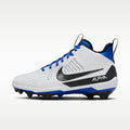 Nike Alpha Menace Strong Men's Football Cleats - White/Hyper Royal/Dark Smoke Grey/Black - Image 1