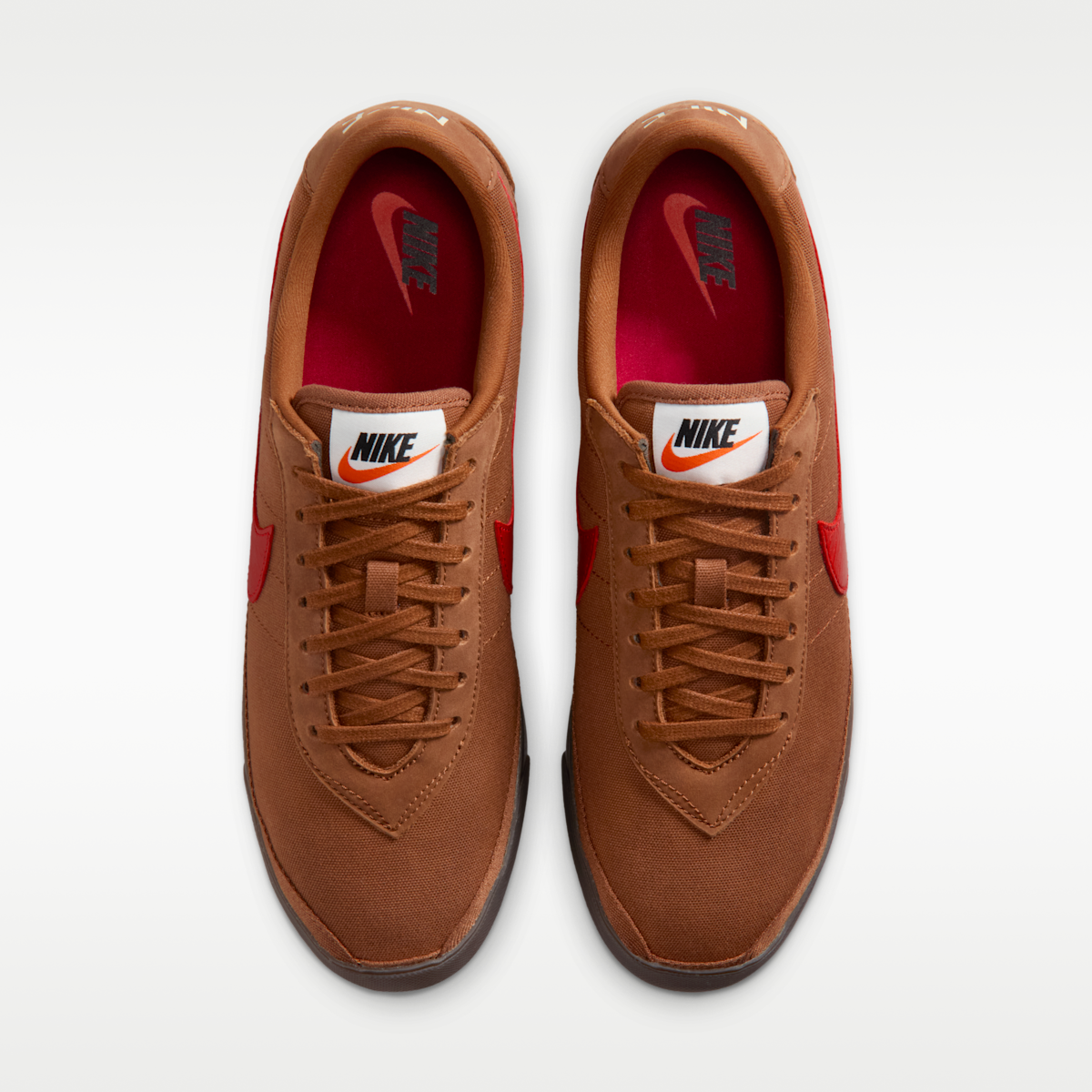 Women's Nike Astrograbber Men's Shoes - Pecan/Coconut Milk/Gum Dark Brown/Tough Red