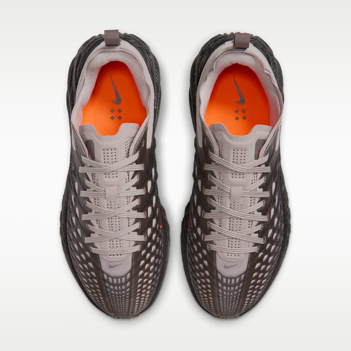 Women's Nike Ava Edge Men's Shoes - College Grey/Dark Smoke Grey/Total Orange/Black