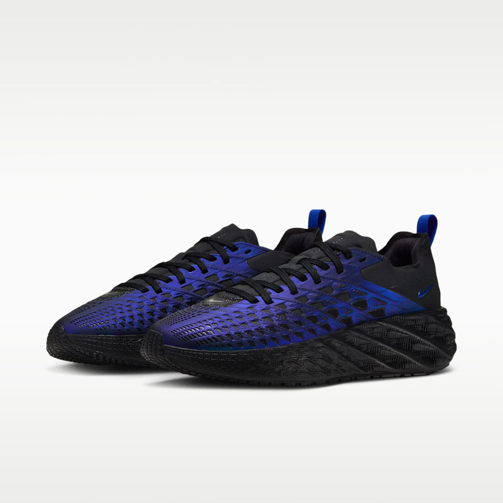 Nike Ava Edge SE Men's Shoes - Black/Black/Metallic Silver/Racer Blue - Image 5