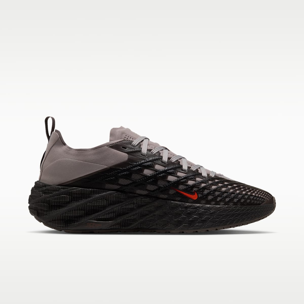 Nike Ava Edge Men's Shoes - College Grey/Dark Smoke Grey/Total Orange/Black - Image 3