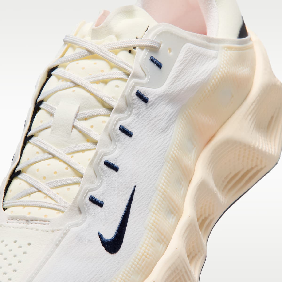 Nike Ava Rover Shoes - Summit White/Coconut Milk/Safety Orange/Dark Obsidian - Image 7