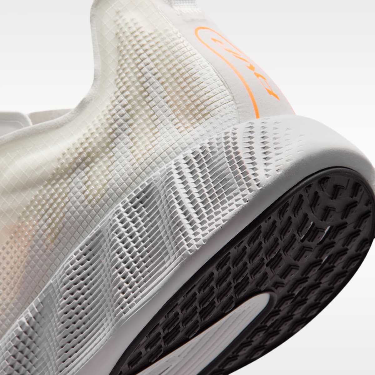 Nike Ava X Men's Shoes - Summit White/Photon Dust/Summit White/Total Orange - Image 8