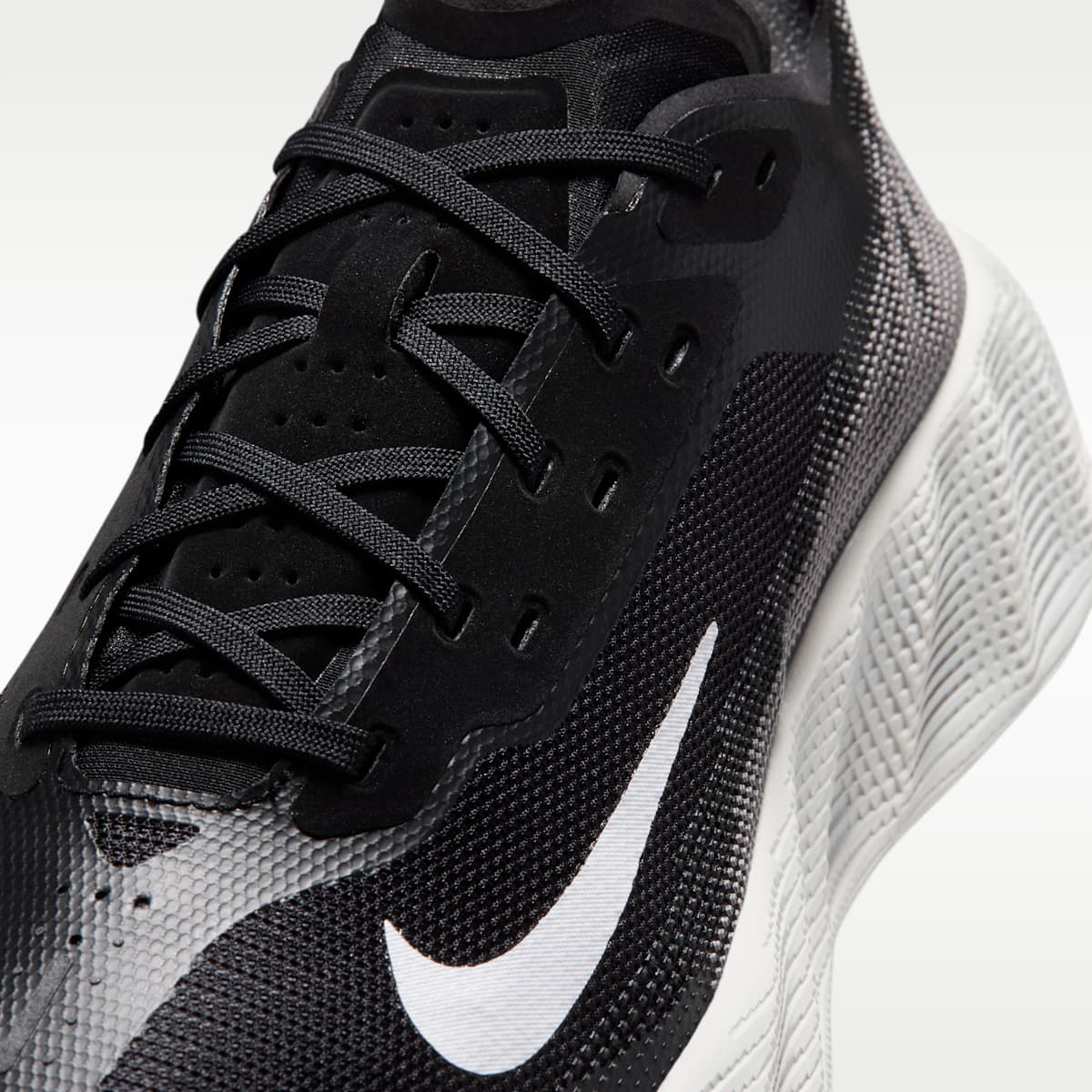 Nike Ava X Mesh Men's Shoes - Black/College Grey/Parachute Beige/White - Image 7