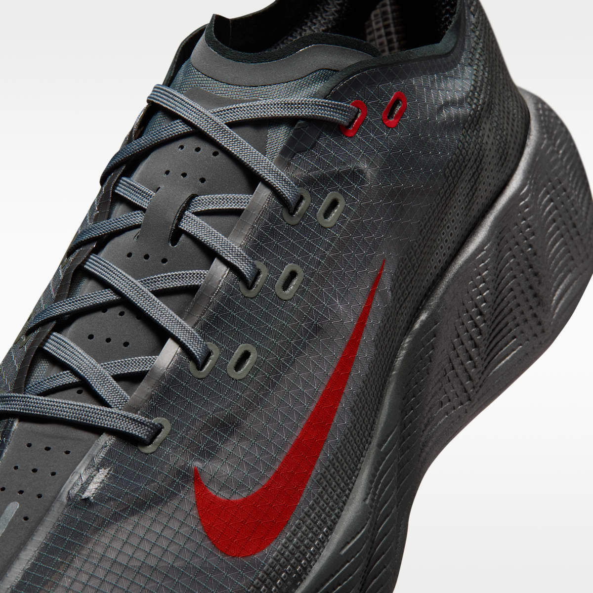 Nike Ava X Men's Shoes - Smoke Grey/Metallic Dark Grey/Black/Challenge Red - Image 7