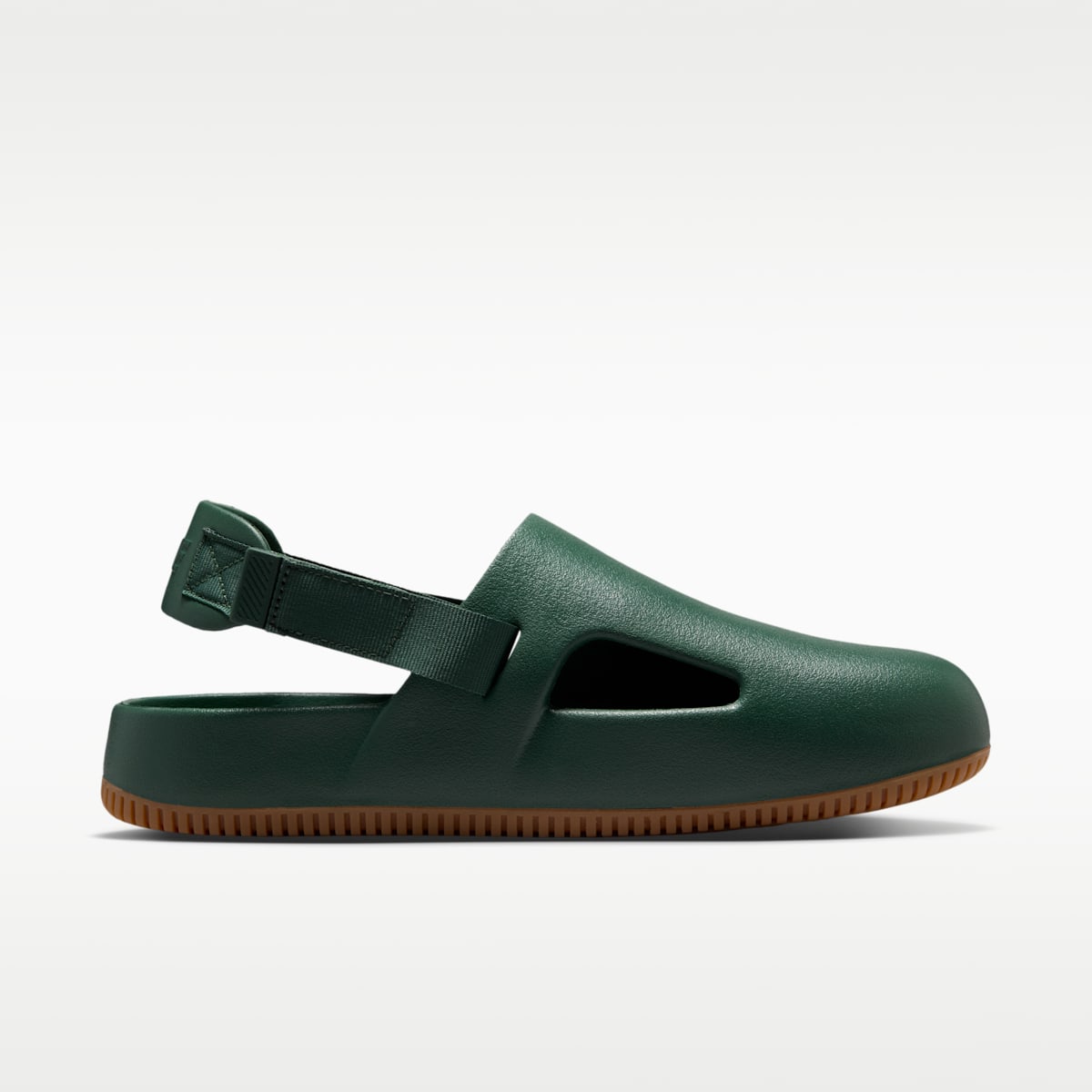 Nike Calm Men's Mules - Fir/Gum Medium Brown/Fir - Image 3