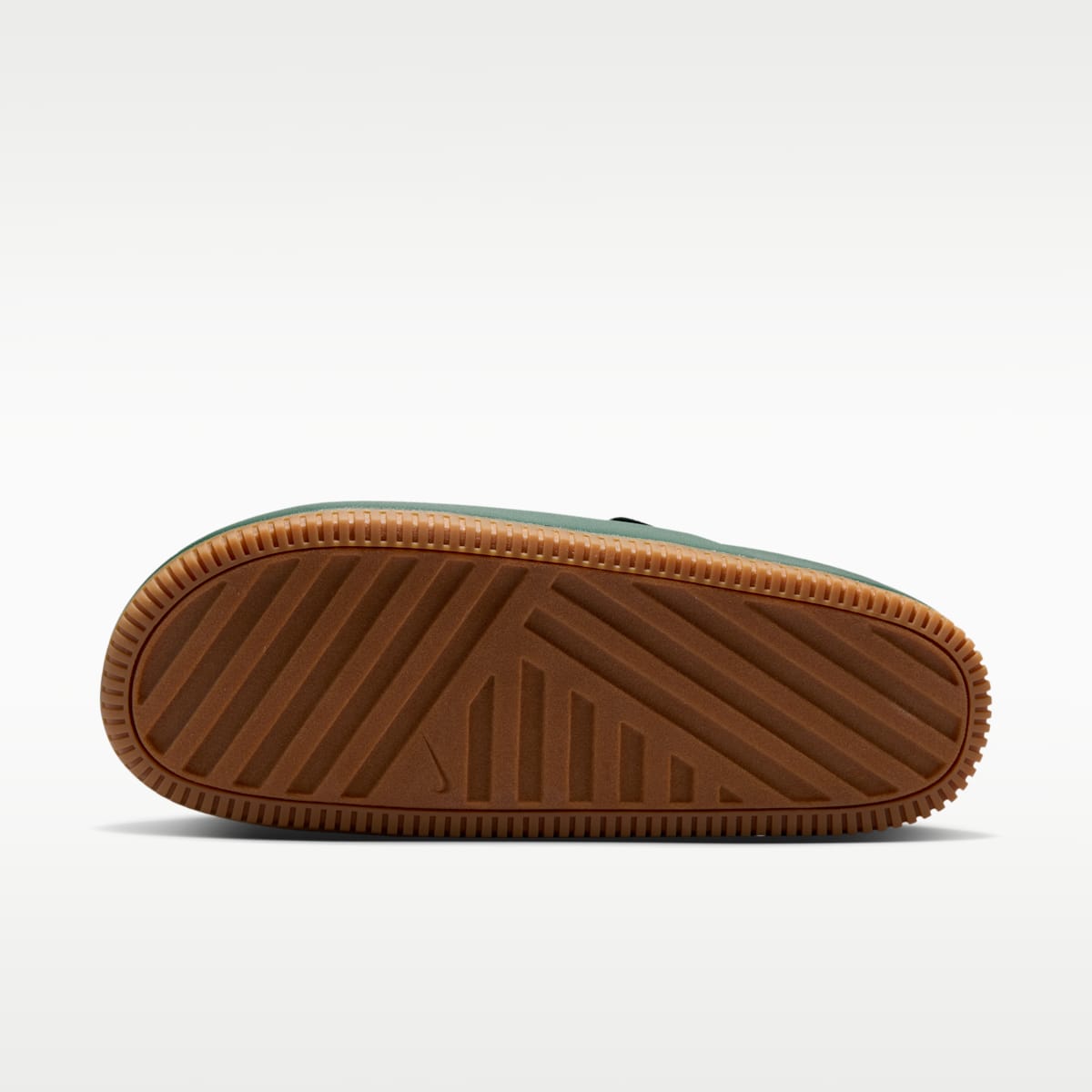 Nike Calm Men's Mules - Fir/Gum Medium Brown/Fir - Image 2