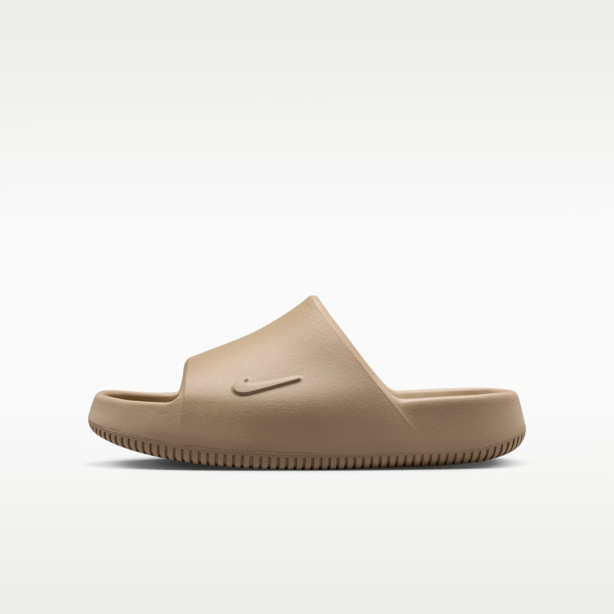 Nike Calm 2.0 Big Kids' Slides - Linen/Linen/Linen - Image 1
