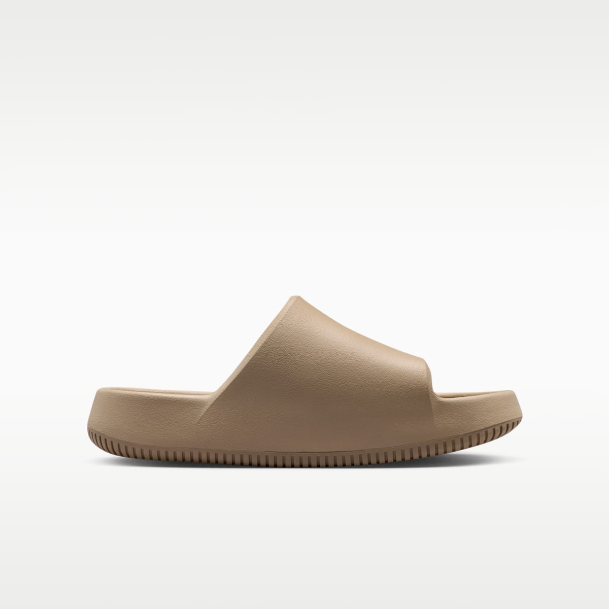 Nike Calm 2.0 Big Kids' Slides - Linen/Linen/Linen - Image 3