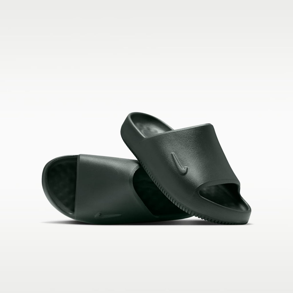Nike Calm 2.0 Big Kids' Slides - Camo Green/Camo Green - Image 1
