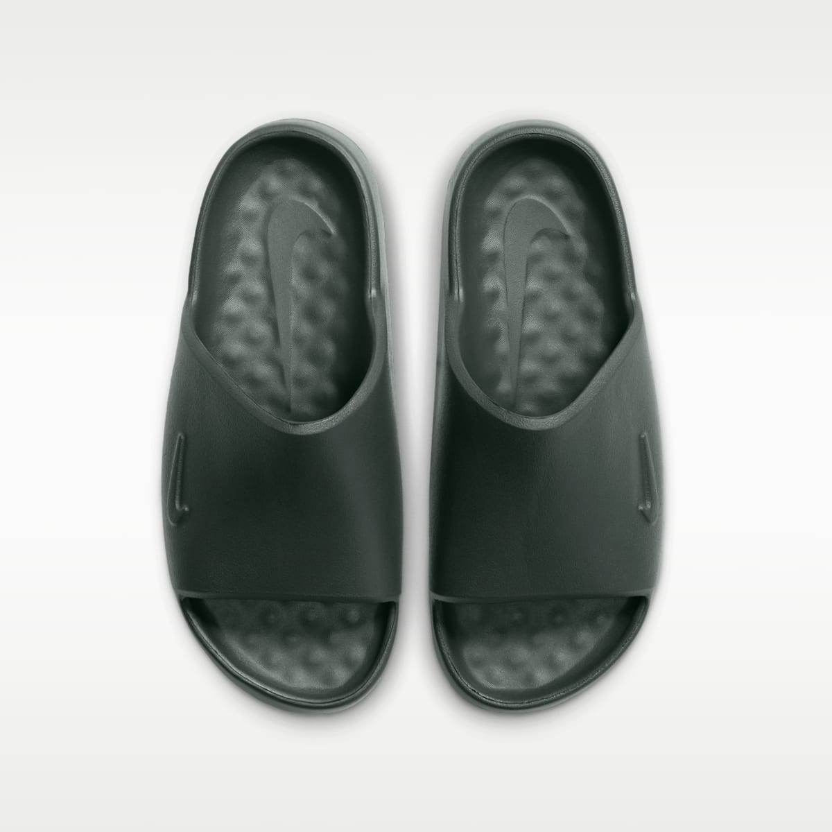 Nike Calm 2.0 Big Kids' Slides - Camo Green/Camo Green - Image 5