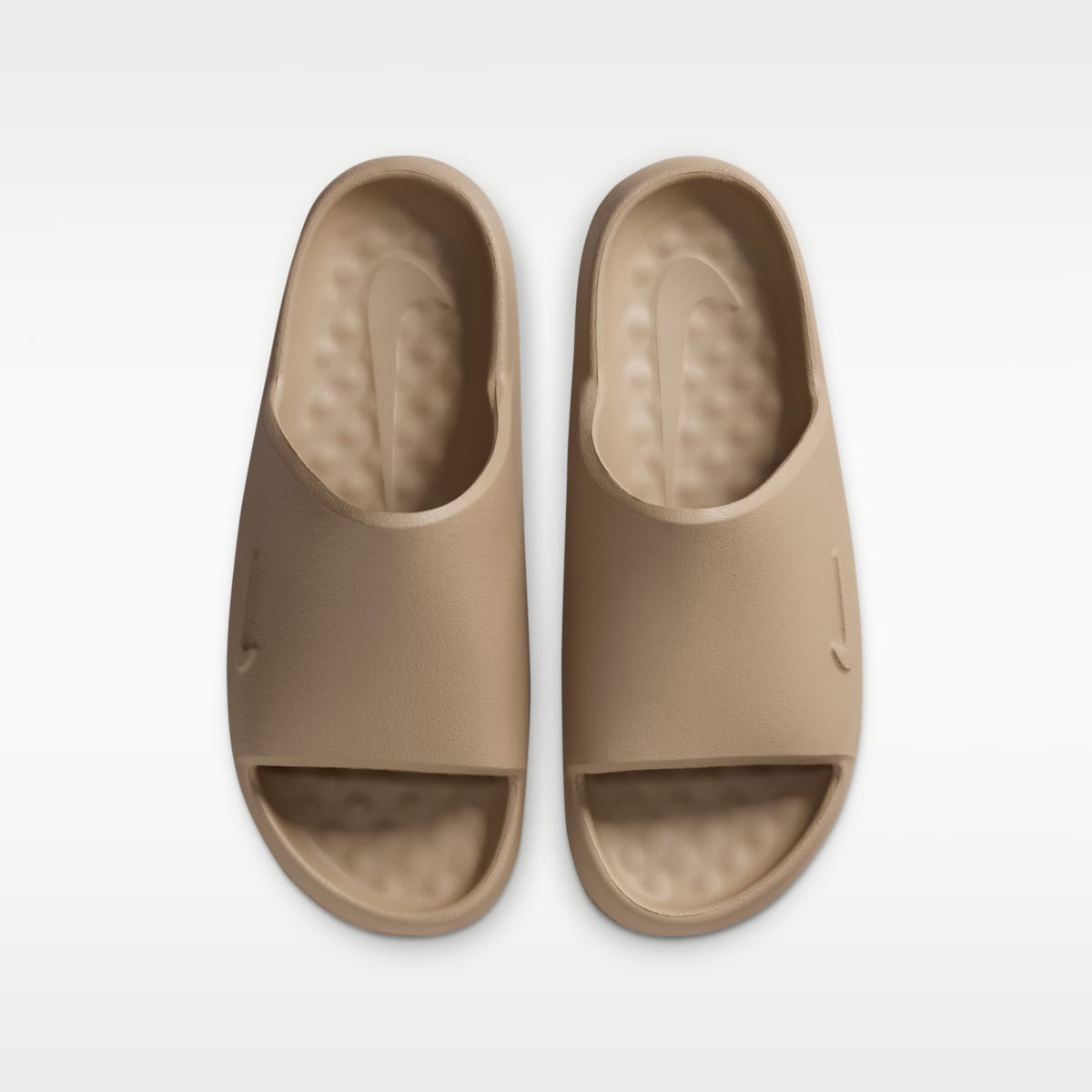 Nike Calm 2.0 Big Kids' Slides - Linen/Linen/Linen - Image 4
