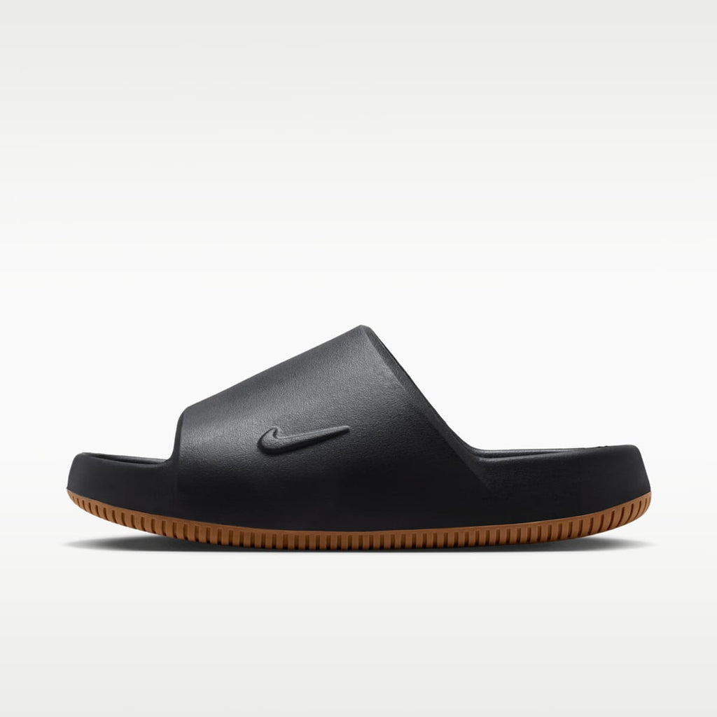 Nike Calm 2.0 Men's Slides - Black/Gum Medium Brown/Black - Image 2