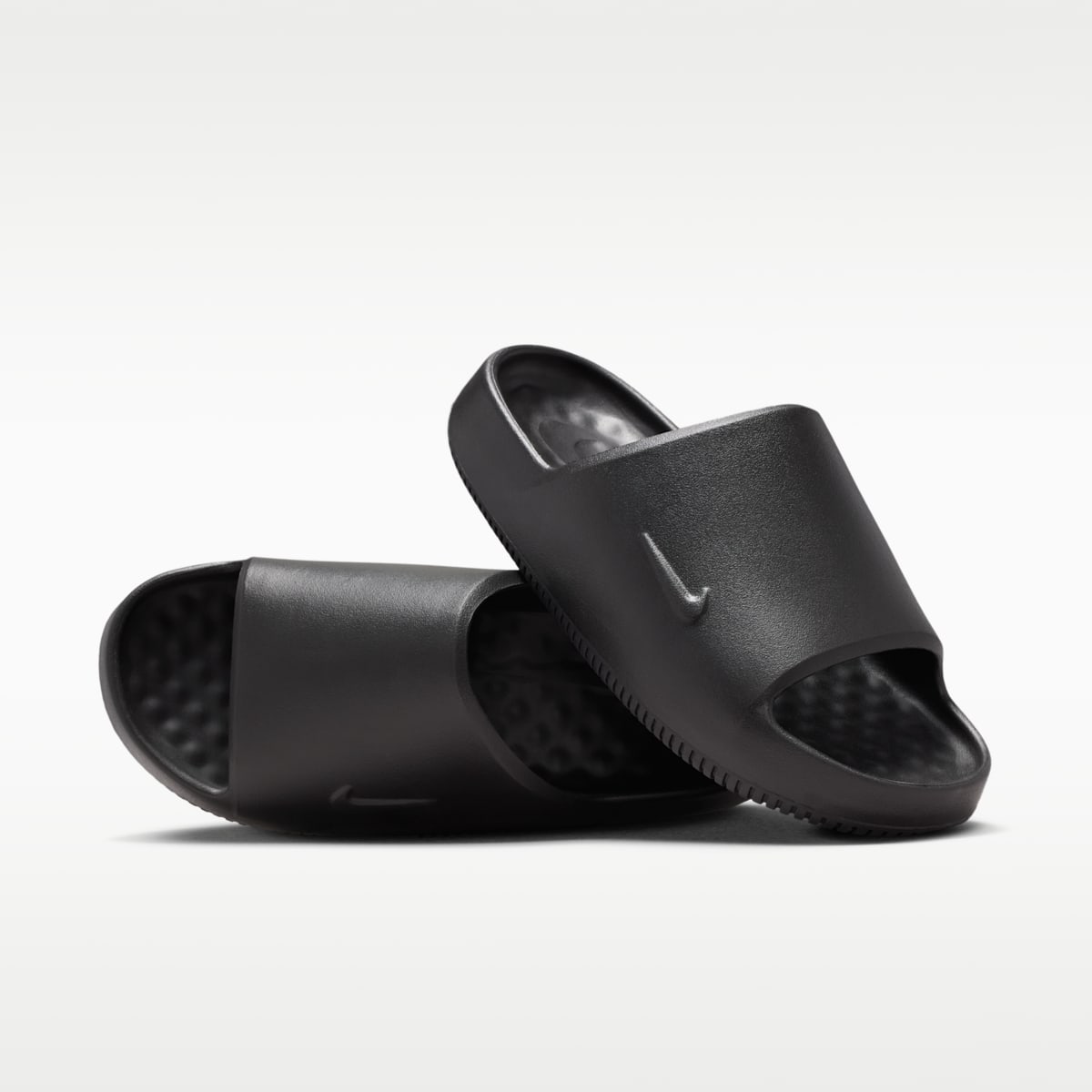 Nike Calm 2.0 Men's Slides - Black/Black/Black - Image 1