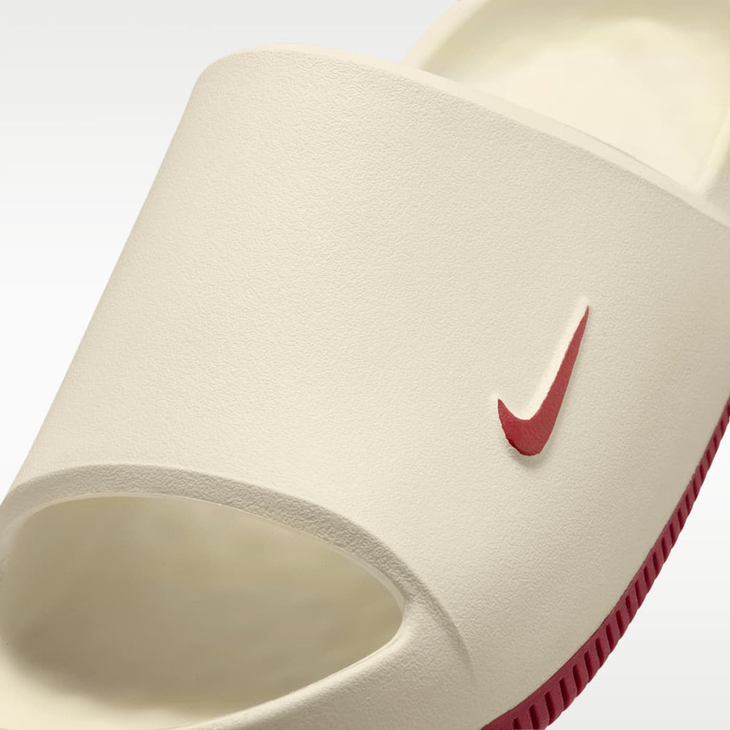 Nike Calm (Alabama) Men's College Slides - Sail/Sail/Team Crimson - Image 6