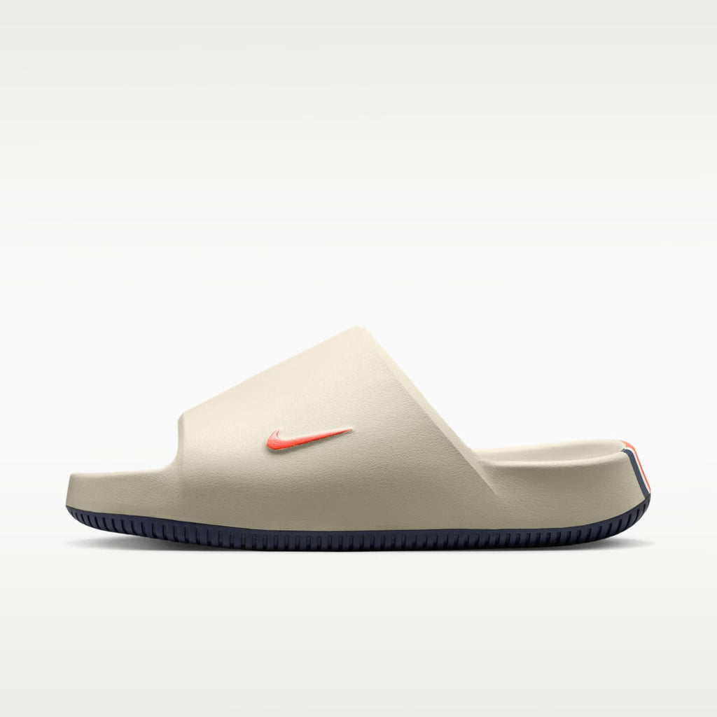 Nike Calm (Auburn) Men's College Slides - Sail/Sail/Team Orange - Image 2