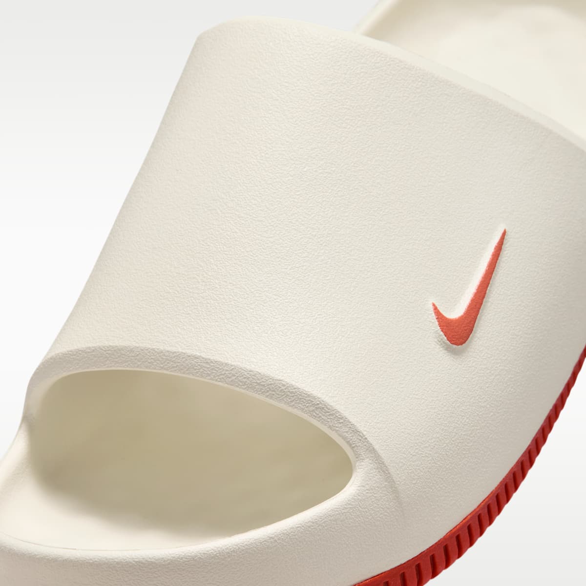 Nike Calm (Cincinnati Bengals) Men's NFL Slides - Sail/Black/University Orange - Image 6