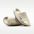 Nike Calm (Denver Broncos) Men's NFL Slides - Sail/Brilliant Orange/College Navy - Image 1