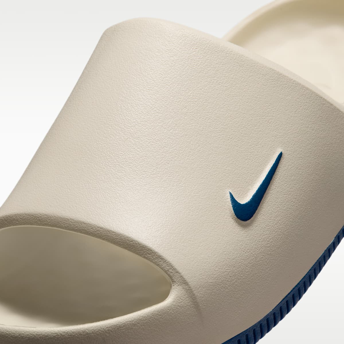Nike Calm (Indianapolis Colts) Men's NFL Slides - Sail/White/Gym Blue - Image 6