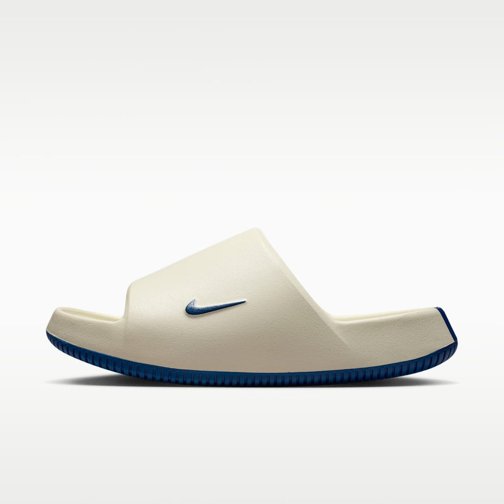Nike Calm (Indianapolis Colts) Men's NFL Slides - Sail/White/Gym Blue - Image 2
