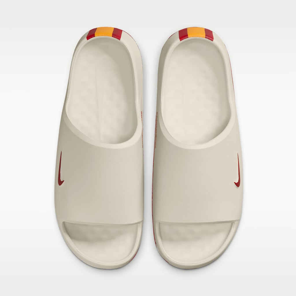 Nike Calm (Washington Commanders) Men's NFL Slides - Sail/University Gold/Team Red - Image 5
