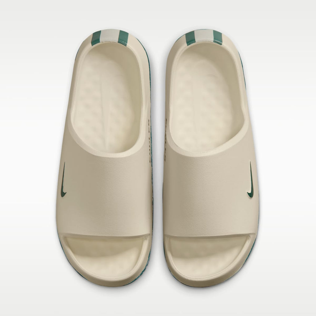 Nike Calm (Philadelphia Eagles) Men's NFL Slides - Sail/Medium Silver/Sport Teal - Image 5