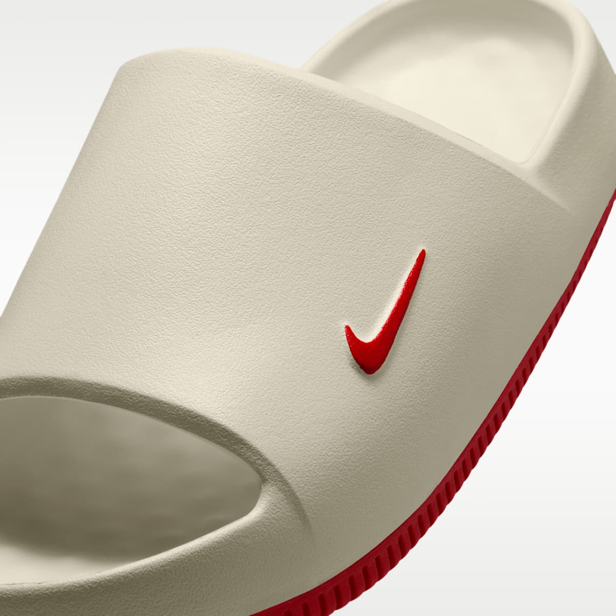 Nike Calm (Georgia) Men's College Slides - Sail/Sail/University Red - Image 6