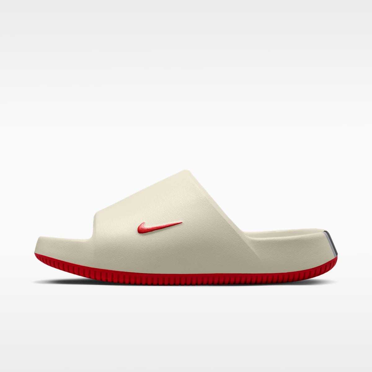 Nike Calm (Georgia) Men's College Slides - Sail/Sail/University Red - Image 2