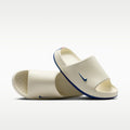 Nike Calm (New York Giants) Men's NFL Slides - Sail/Gym Red/Rush Blue - Image 1