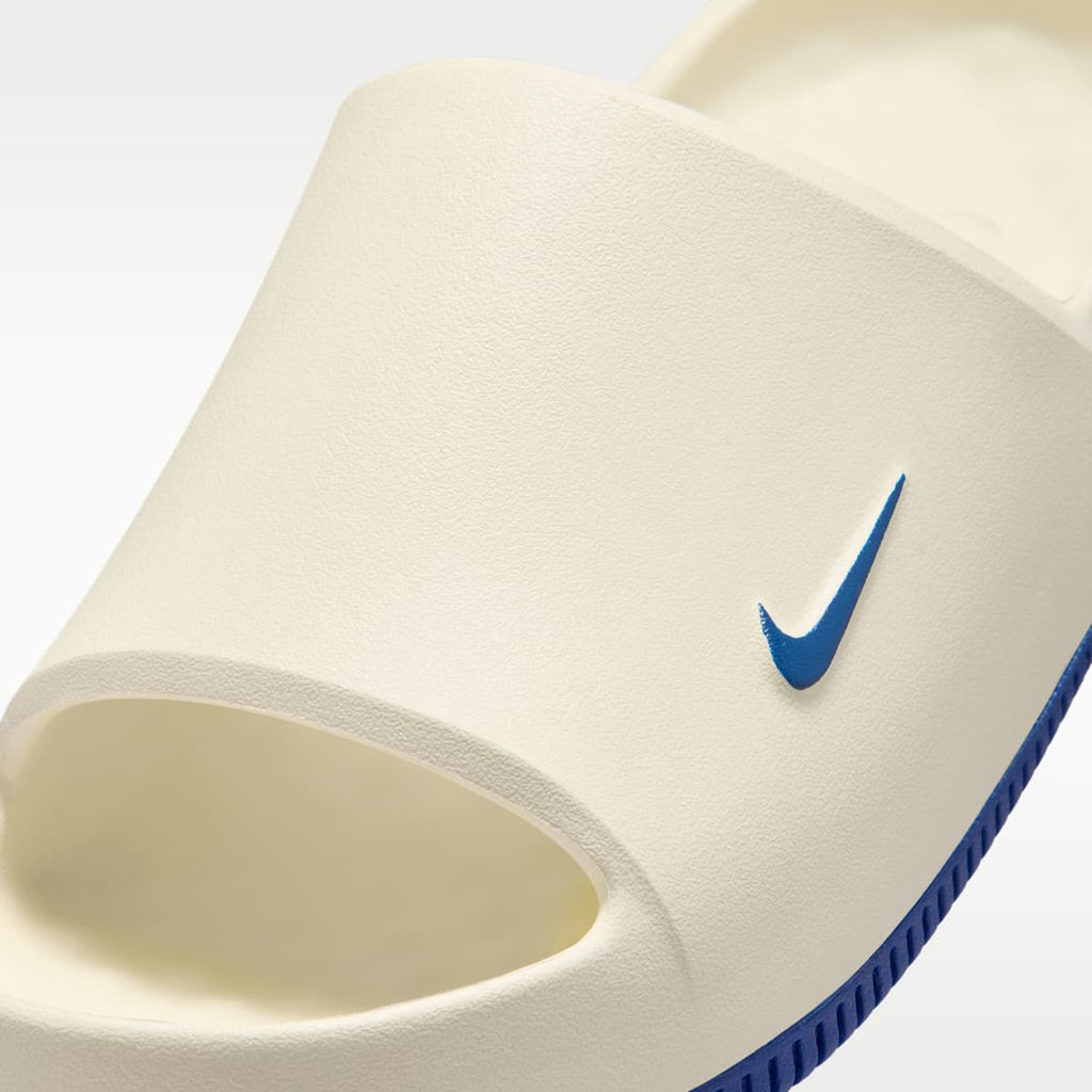 Nike Calm (New York Giants) Men's NFL Slides - Sail/Gym Red/Rush Blue - Image 6