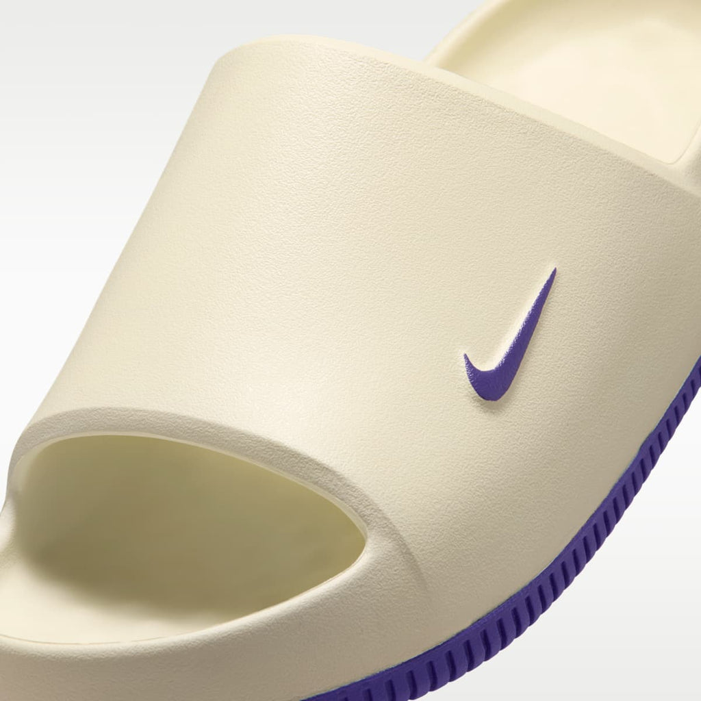 Nike Calm (LSU) Men's College Slides - Sail/Sail/Court Purple - Image 6