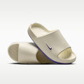 Nike Calm (LSU) Men's College Slides - Sail/Sail/Court Purple - Image 1
