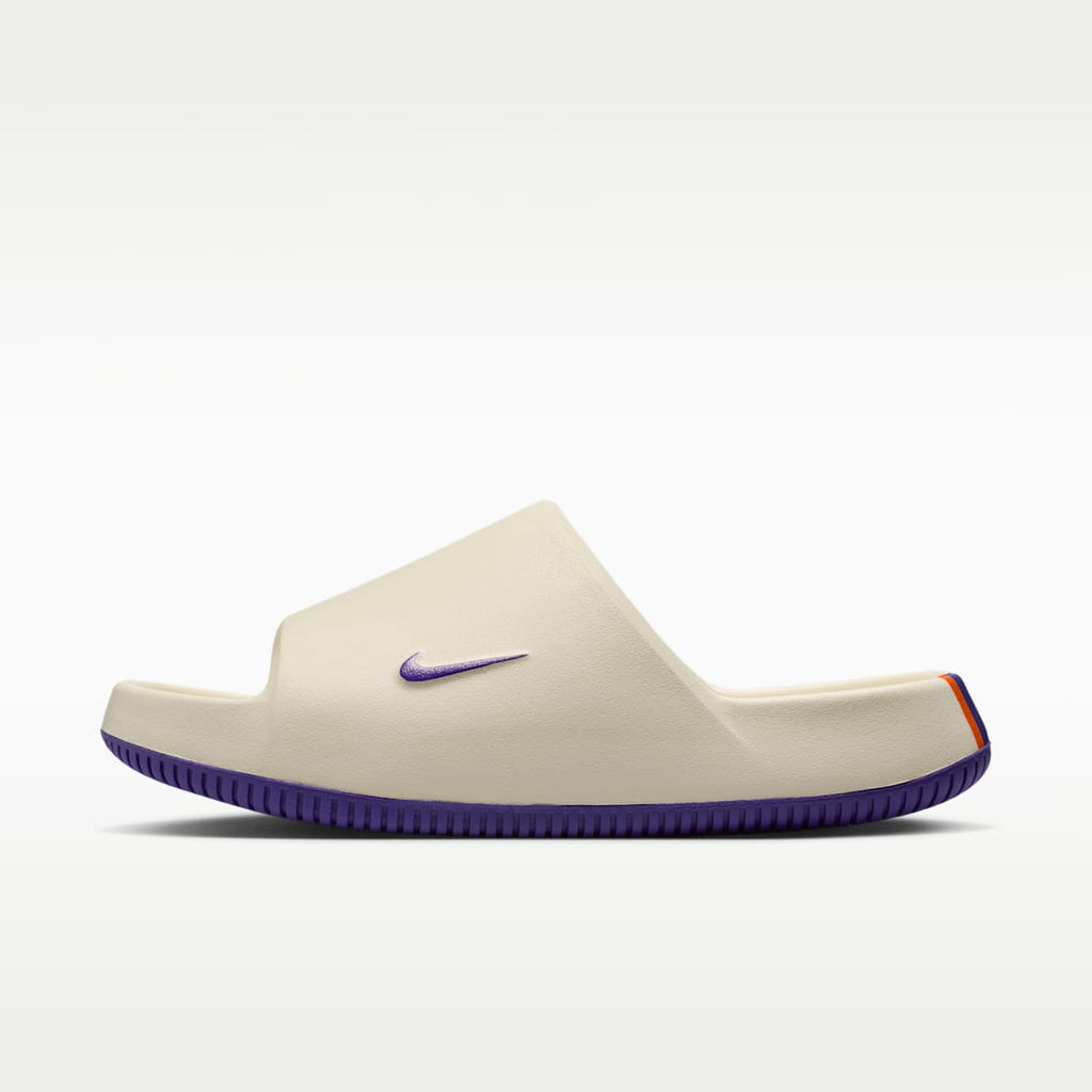 Nike Calm (LSU) Men's College Slides - Sail/Sail/Court Purple - Image 2