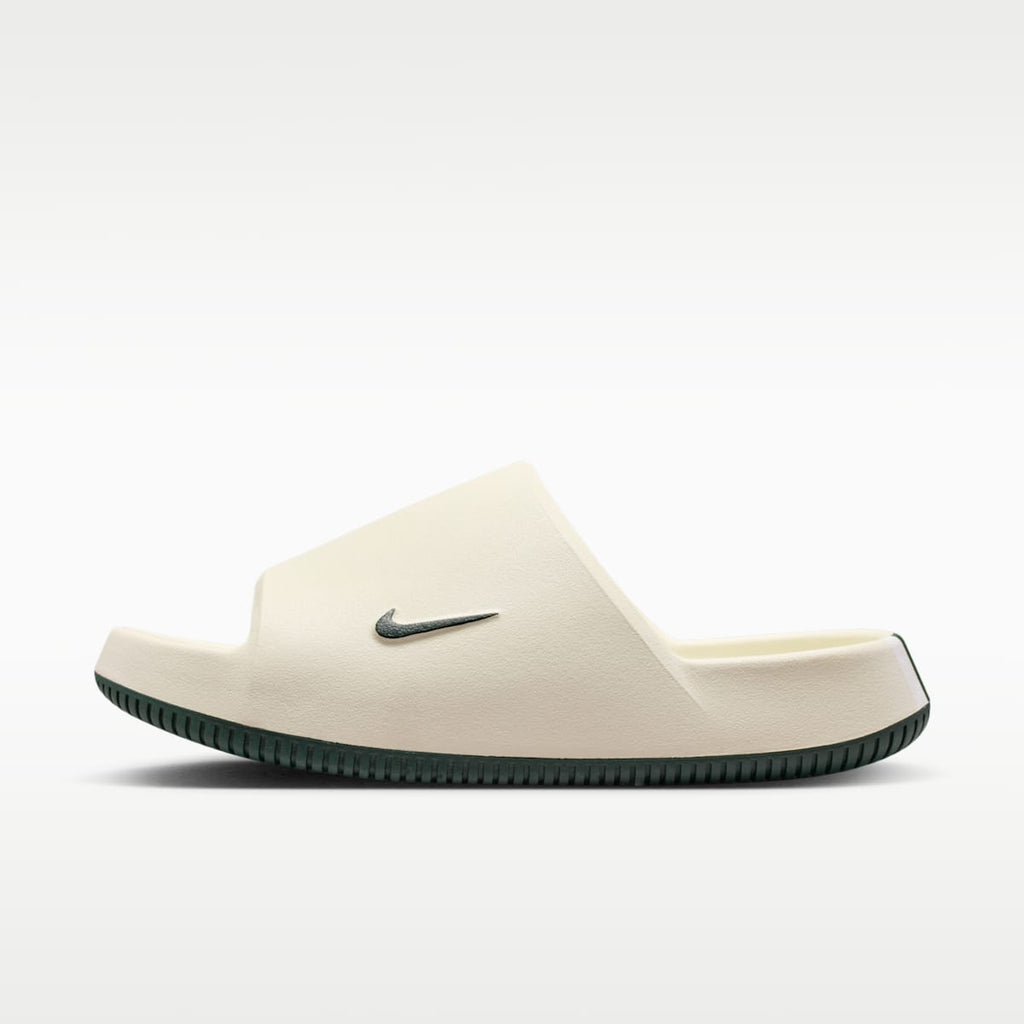 Nike Calm (Michigan State) Men's College Slides - Sail/Sail/Pro Green - Image 2
