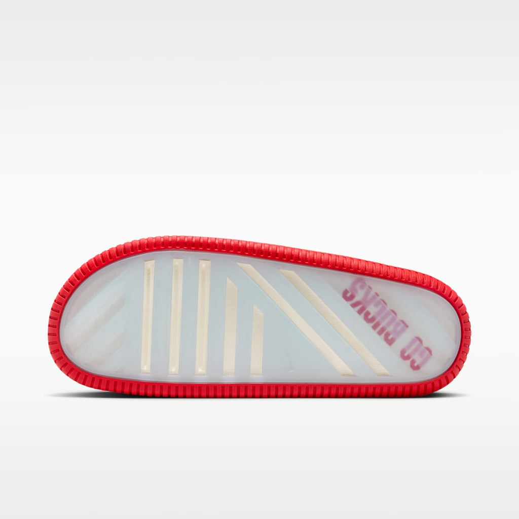 Nike Calm (Ohio State) Men's College Slides - Sail/Sail/University Red - Image 3
