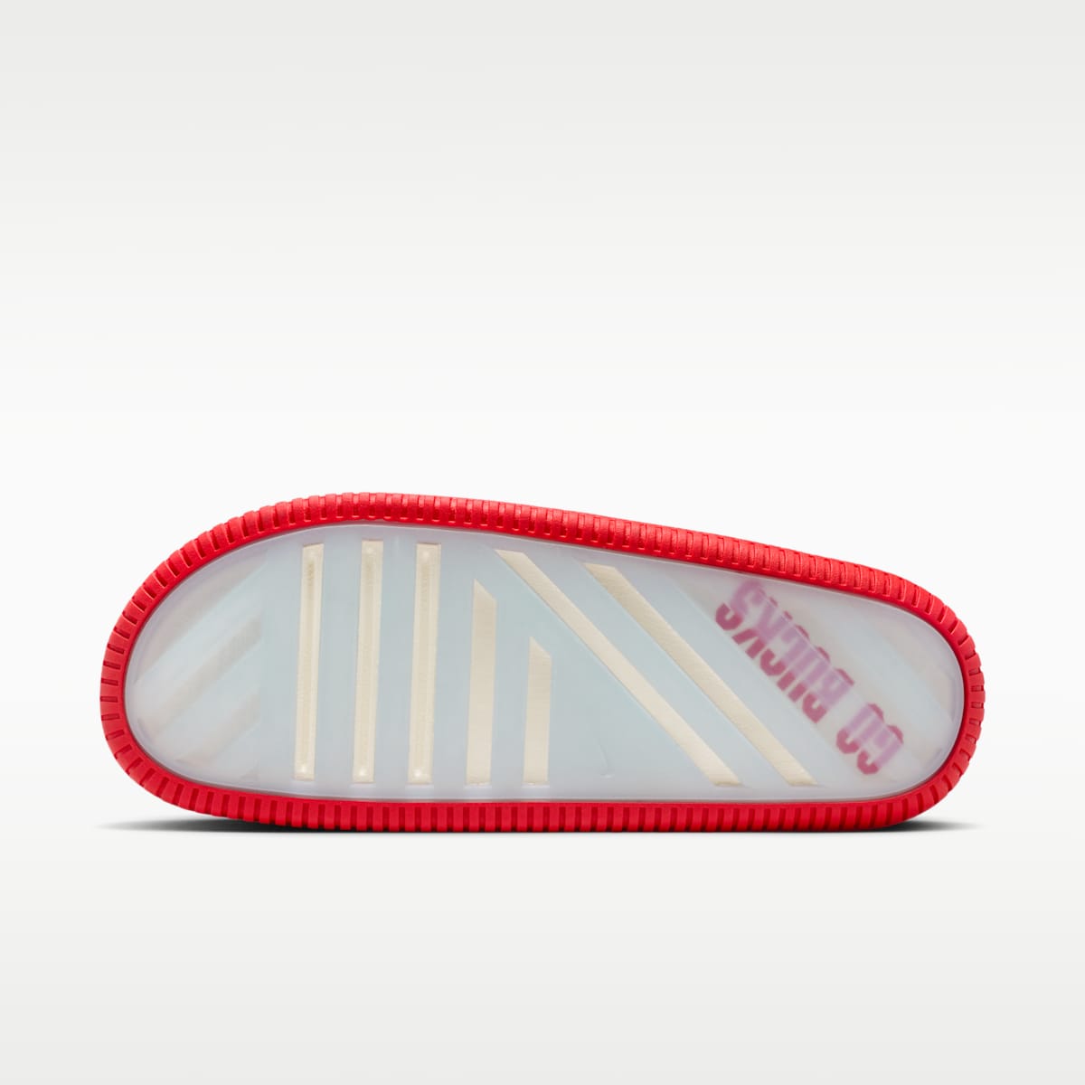 Nike Calm (Ohio State) Men's College Slides - Sail/Sail/University Red - Image 3