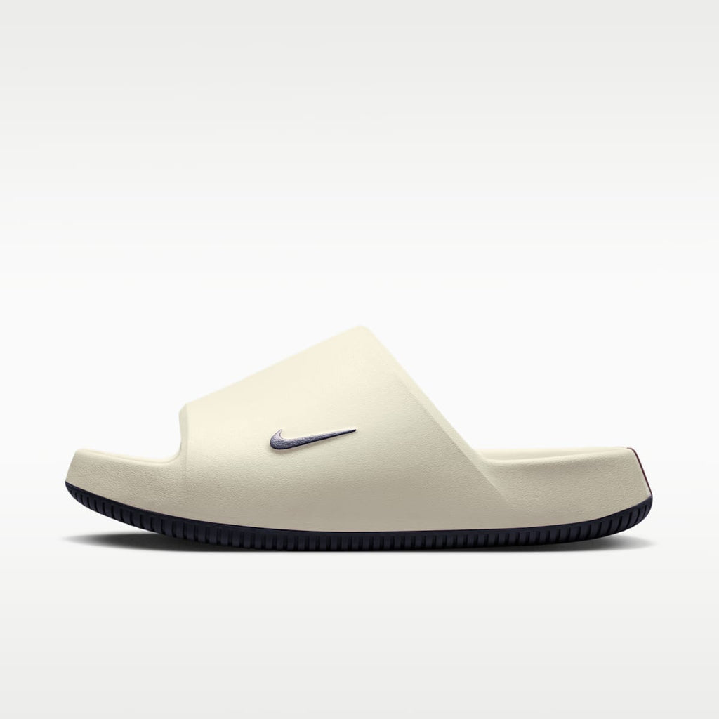 Nike Calm (Oklahoma) Men's College Slides - Sail/Sail/Team Crimson - Image 2