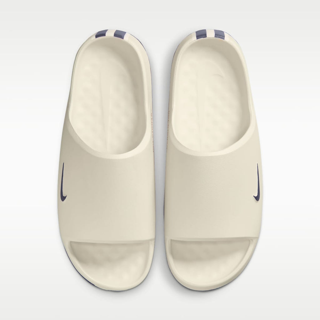 Nike Calm (Oklahoma) Men's College Slides - Sail/Sail/Team Crimson - Image 5