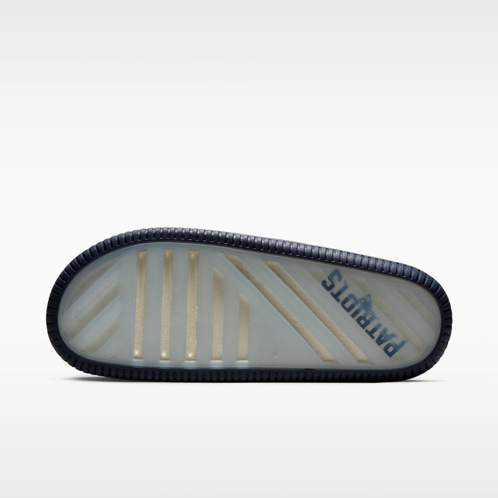 Nike Calm (New England Patriots) Men's NFL Slides - Sail/University Red/College Navy - Image 3
