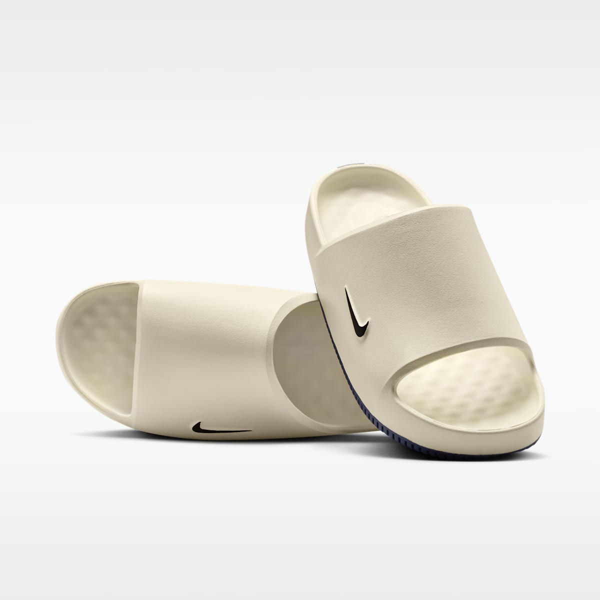 Nike Calm (Penn State) Men's College Slides - Sail/Sail/College Navy - Image 1