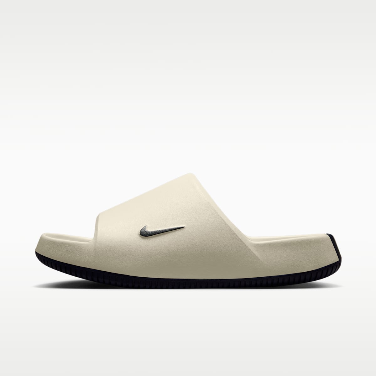 Nike Calm (Seattle Seahawks) Men's NFL Slides - Sail/Wolf Grey/College Navy - Image 2